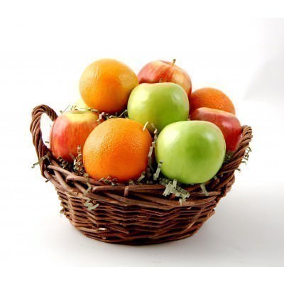 Приобрести в подарок фруктовую корзинку - "Вкус лета"  с доставкой в по Шадринску